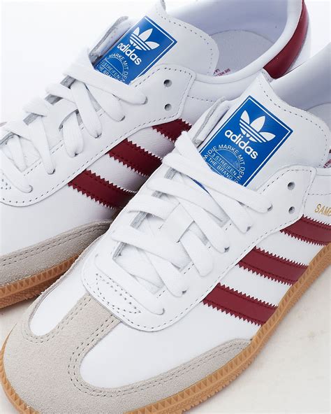 adidas Originals Samba OG Bordeaux, Wit IF3813